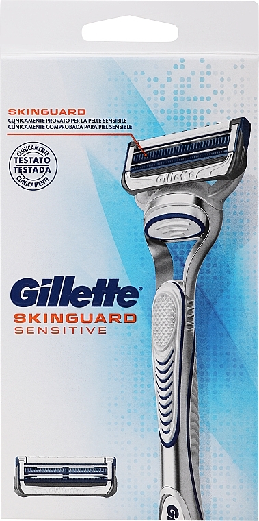 Станок для гоління з 1 змінною касетою - Gillette SkinGuard Sensitive — фото N1