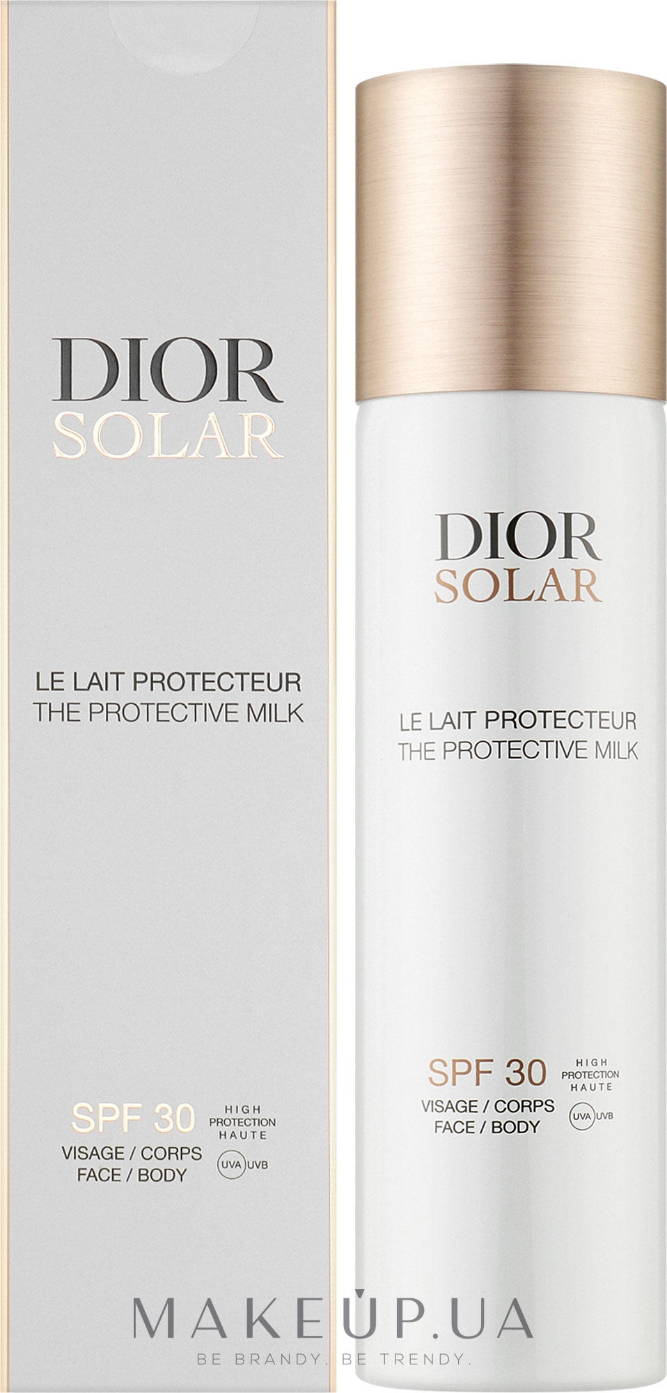 Солнцезащитное молочко для тела - Dior Solar Protective Milk Spf 30 — фото 125ml