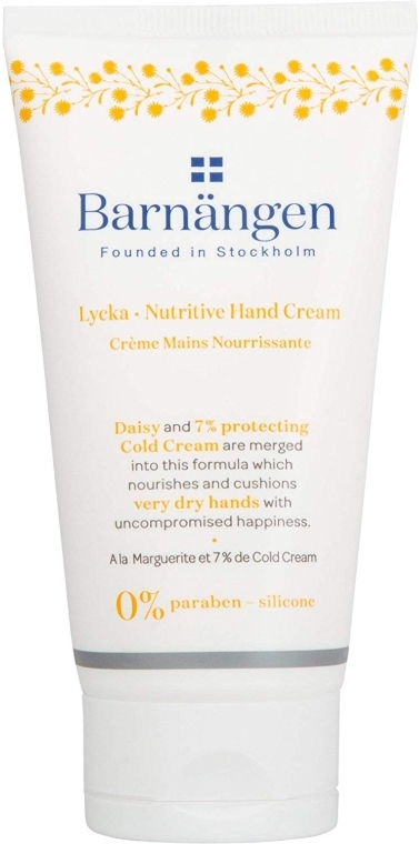 Живильний крем для рук - Barnangen Lycka Nutritive Hand Cream — фото N1