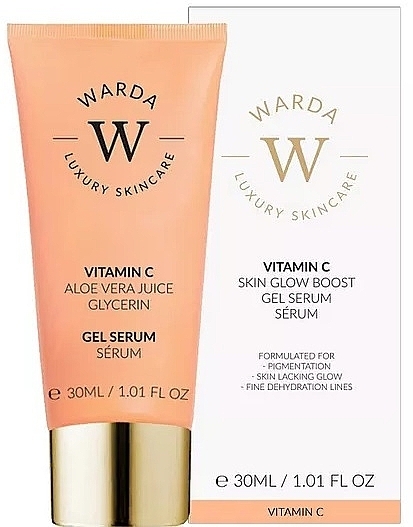 Гель-сироватка з вітаміном C - Warda Vitamin C Skin Glow Boost Gel Serum — фото N1