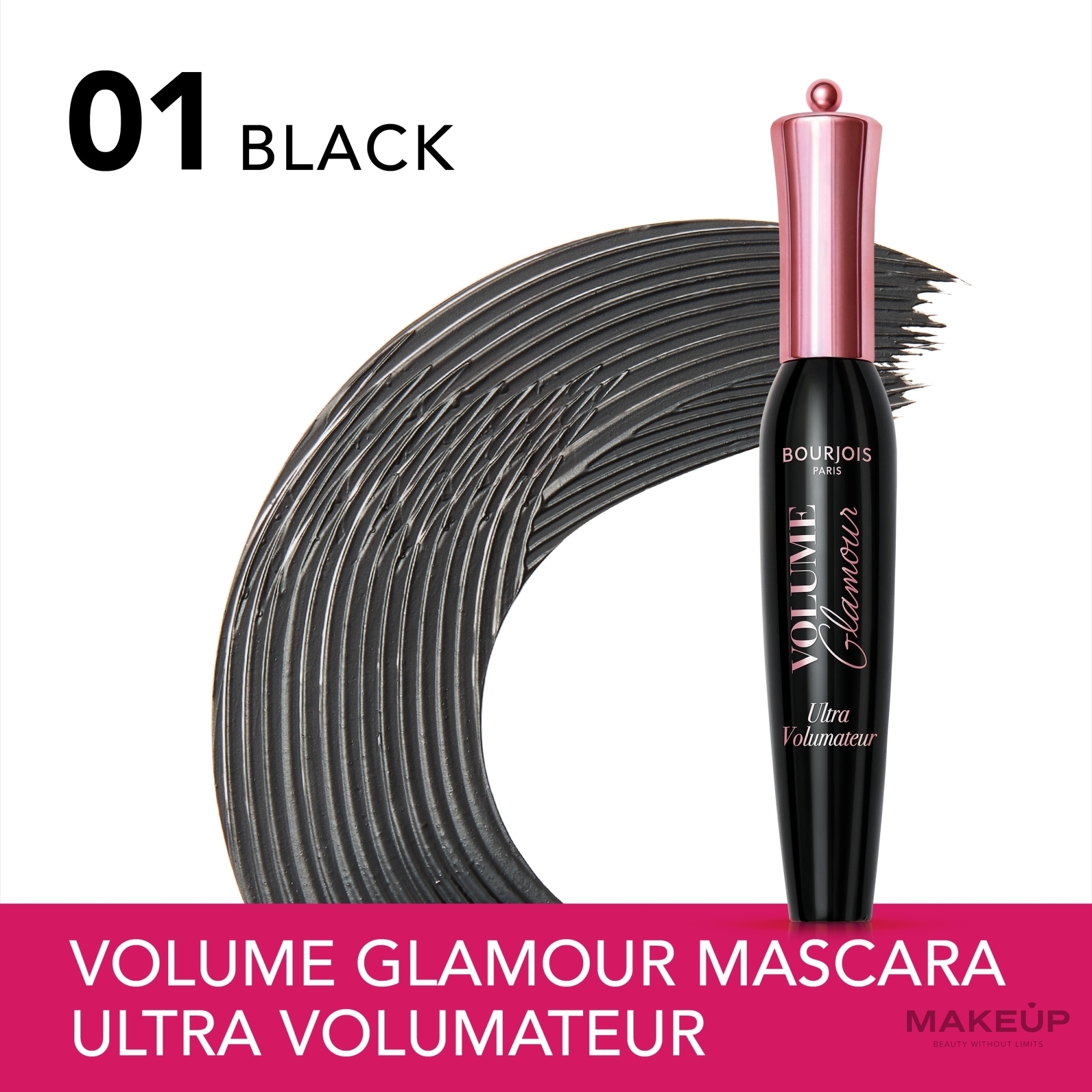 Тушь для ресниц - Bourjois Volume Glamour Ultra Volumateur Mascara — фото Black