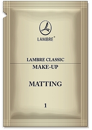 Тональный крем - Lambre Classic Make-Up Matting (пробник) — фото N1