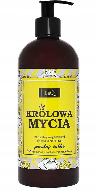 Гель для миття рук і тіла "Krolowa Mycia" - LaQ Hands & Body Gel — фото N1