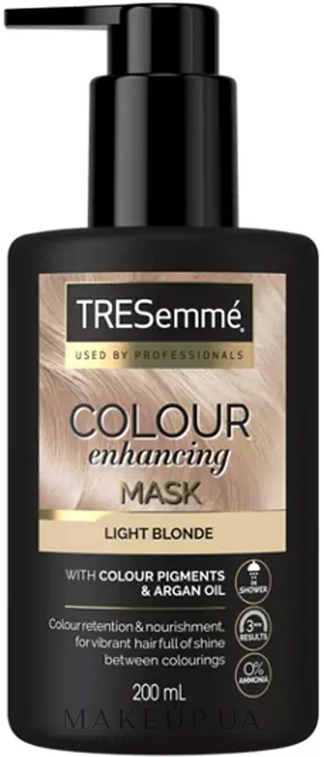 Маска для посилення кольору - Tresemme Colour Enhancing Mask — фото Light Blonde