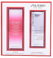 Духи, Парфюмерия, косметика Набор - Shiseido Bio-Performance Lift Dynamic Serum Set (serum/30ml + cons/15ml) 