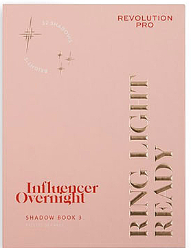 Палитра теней - Revolution Pro Influencer Overnight Shadow Book — фото N2