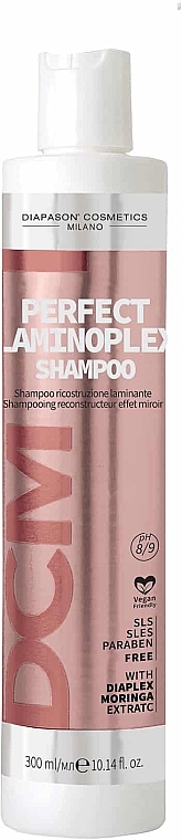 Відновлювальний шампунь з ефектом ламінування - DCM Perfect Laminoplex Shampoo — фото N1
