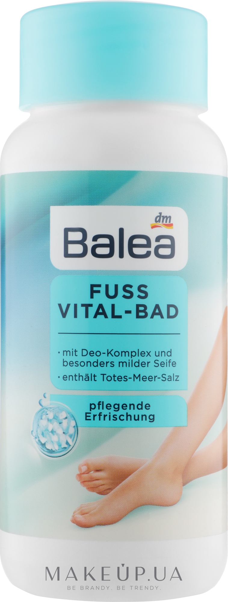 Сіль для ванни для ніг - Balea Fuss Vital-Bad — фото 450g
