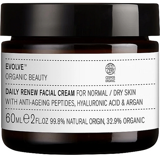 Крем для лица - Evolve Organic Beauty Daily Renew Facial Cream — фото N2