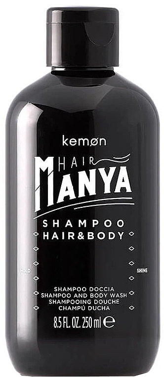Шампунь для волос и тела - Kemon Hair Manya Hair & Body Shampoo — фото N1