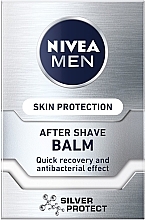 Набір - NIVEA Men Silver Control Skin Protect Collection (aft/sh/balm/100ml + deo/50ml + sh/gel/250ml) — фото N2