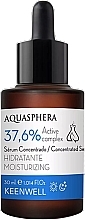 Парфумерія, косметика Зволожувальна сироватка-концентрат - Keenwell Aquasphera Active Complex Moisturizing Concentrated Serum 37,6%