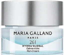 Насыщенный увлажняющий крем для лица - Maria Galland Paris 261 Hydra Global Rich Cream — фото N1