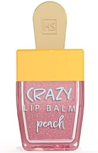 Парфумерія, косметика Бальзам для губ "Peach" - HiSkin Crazy Lip Balm