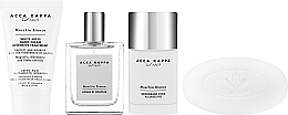 Парфумерія, косметика Набір - Acca Kappa White Moss (edc/50ml + h/cr/75ml + deod/75ml + soap/150g)