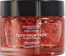 Маска для лица "Арбуз" - Revolution Skincare Hydrating mask x Jake-Jamie Feed Your Face — фото N1