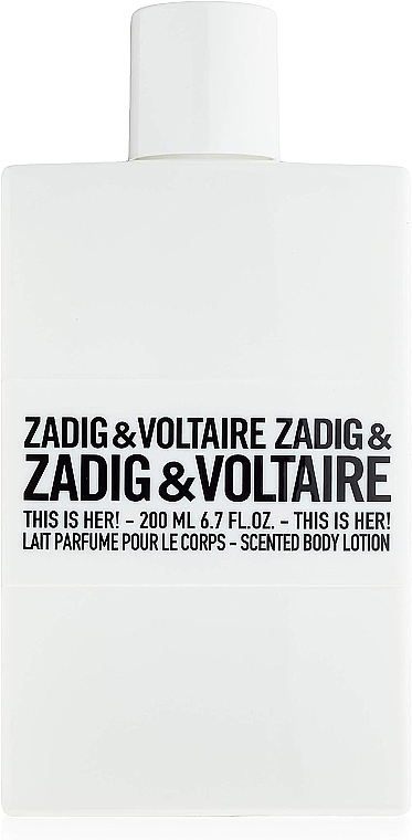 Zadig & Voltaire This Is Her - Лосьйон для тіла — фото N1