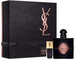 Духи, Парфюмерия, косметика Yves Saint Laurent Black Opium - Набор (edp/50ml + nail polish/10ml)