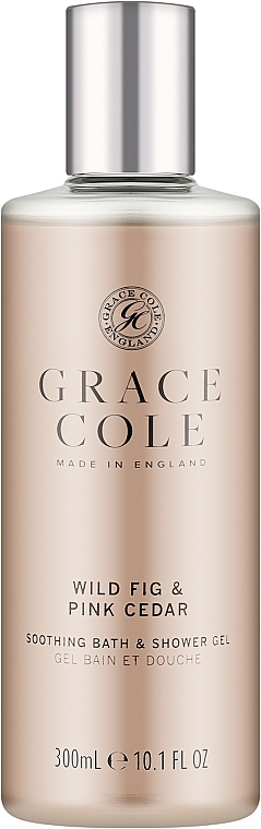 Гель для душу - Grace Cole Wild Fig & Pink Cedar Soothing Bath and Shower Gel — фото N1