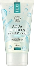 Увлажняющий гель для лица - Lirene Aqua Bubbles Hyaluronic Acid 4D Moisturizing Washing Gel — фото N1