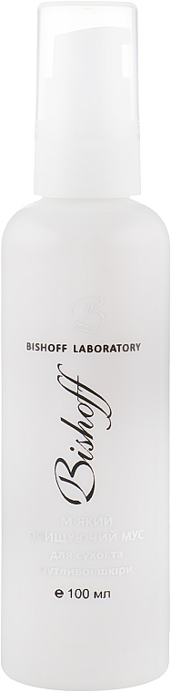 Мягкий очищающий мусс с белой розой - Bishoff — фото N1
