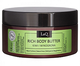 Духи, Парфюмерия, косметика Питательное и разглаживающее масло для тела - LaQ Rich Body Butter Kiwi and Grapes