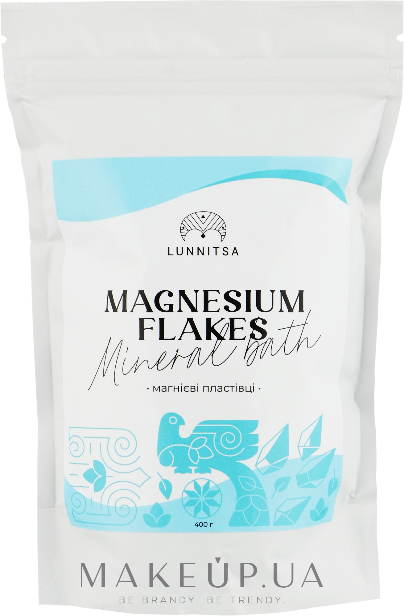 Lunnitsa Magnesium Flakes (дой-пак) - Минеральная ванна 