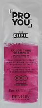 Духи, Парфюмерия, косметика Шампунь для окрашенных волос - Revlon Professional Pro You Keeper Color Care Shampoo (пробник)