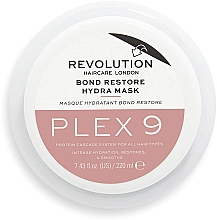 Зволожувальна маска для волосся - Revolution Haircare Plex 9 Bond Restore Hydra Mask — фото N2