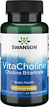 Парфумерія, косметика Харчова добавка "Бітартрат холіну", 300 мг - Swanson Vitacholine Choline Bitartrate 300 mg