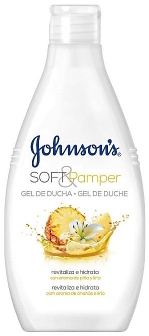 Гель для душа - Johnson’s® Soft & Pamper Pineapple And Lily — фото N1
