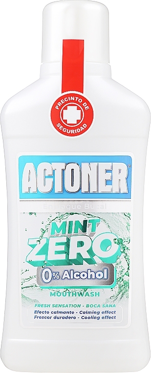 Ополіскувач для ротової порожнини "М'ята" - Tulipan Negro Actoner Mint Zero Mouthwash — фото N1