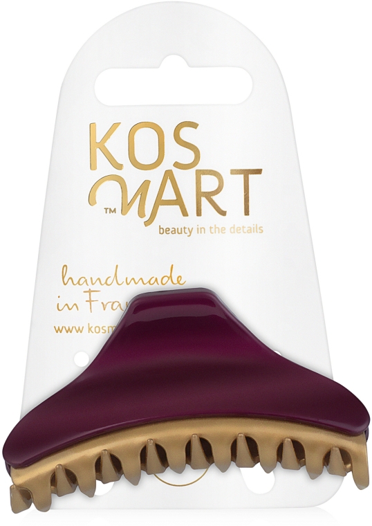 Затискач для волосся "Melted cream" - Kosmart — фото N1
