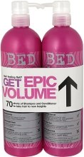 Духи, Парфюмерия, косметика Набор - Tigi Bed Head Get Epic Volume (shm/750ml + cond/750ml)