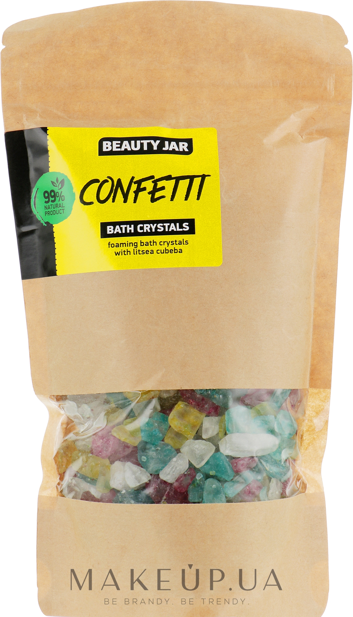 Кристали для ванни "Конфеті" - Beauty Jar Confetti Bath Crystals — фото 600g
