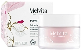 Увлажняющий крем для лица - Melvita Source De Roses Hydra-Plumping Cream — фото N2