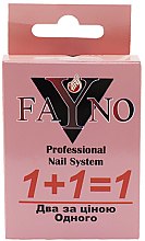 Духи, Парфюмерия, косметика Набор "1+1" - Fayno № 40 (29,30) (gel polish 2 x 7 ml)