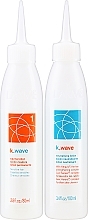 Двокомпонентна хімічна завивка для натурального волосся - Lakme K.Wave Waving System for Natural Hair 1 — фото N2