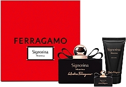 Salvatore Ferragamo Signorina Misteriosa - Набір (edp/100ml + b/l/50ml + mini/5ml) — фото N1