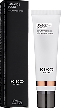 Основа-сироватка під макіяж - Kiko Milano Radiant Boost Face Base — фото N2