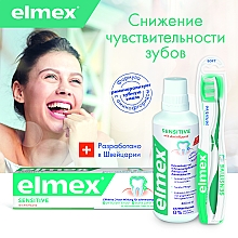 М'яка зубна щітка, зелена - Elmex Sensitive Toothbrush Extra Soft — фото N9