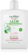Нежный гель для интимной гигиены - Equilibra Aloe Gentle Cleanser For Personal Hygiene — фото N3