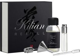 Парфумерія, косметика Kilian Paris Sacred Wood Refill - Набір (refill/50ml + funnel + dropper + vial/7.5 ml + spray)