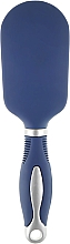 Массажная щетка для волос, синяя, 24 см - Titania Salon Professional — фото N2