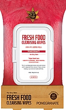 Очищающие салфетки для лица "Гранат" - Superfood For Skin Fresh Food Facial Cleansing Wipes — фото N1