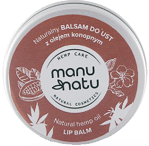 Бальзам для губ - Manu Natu Natural Hemp Oil Lip Balm — фото N1
