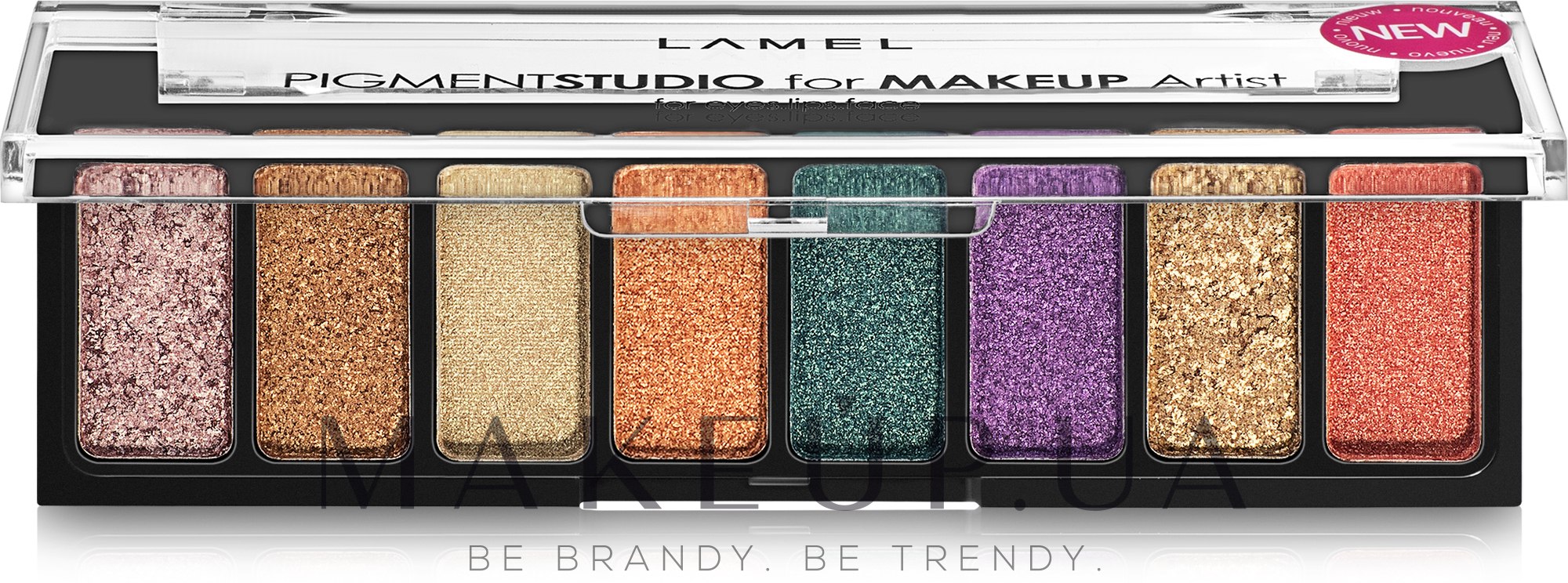 Пігменти для макіяжу - LAMEL Make Up Pigment Studio For Makeup Artist — фото 7g