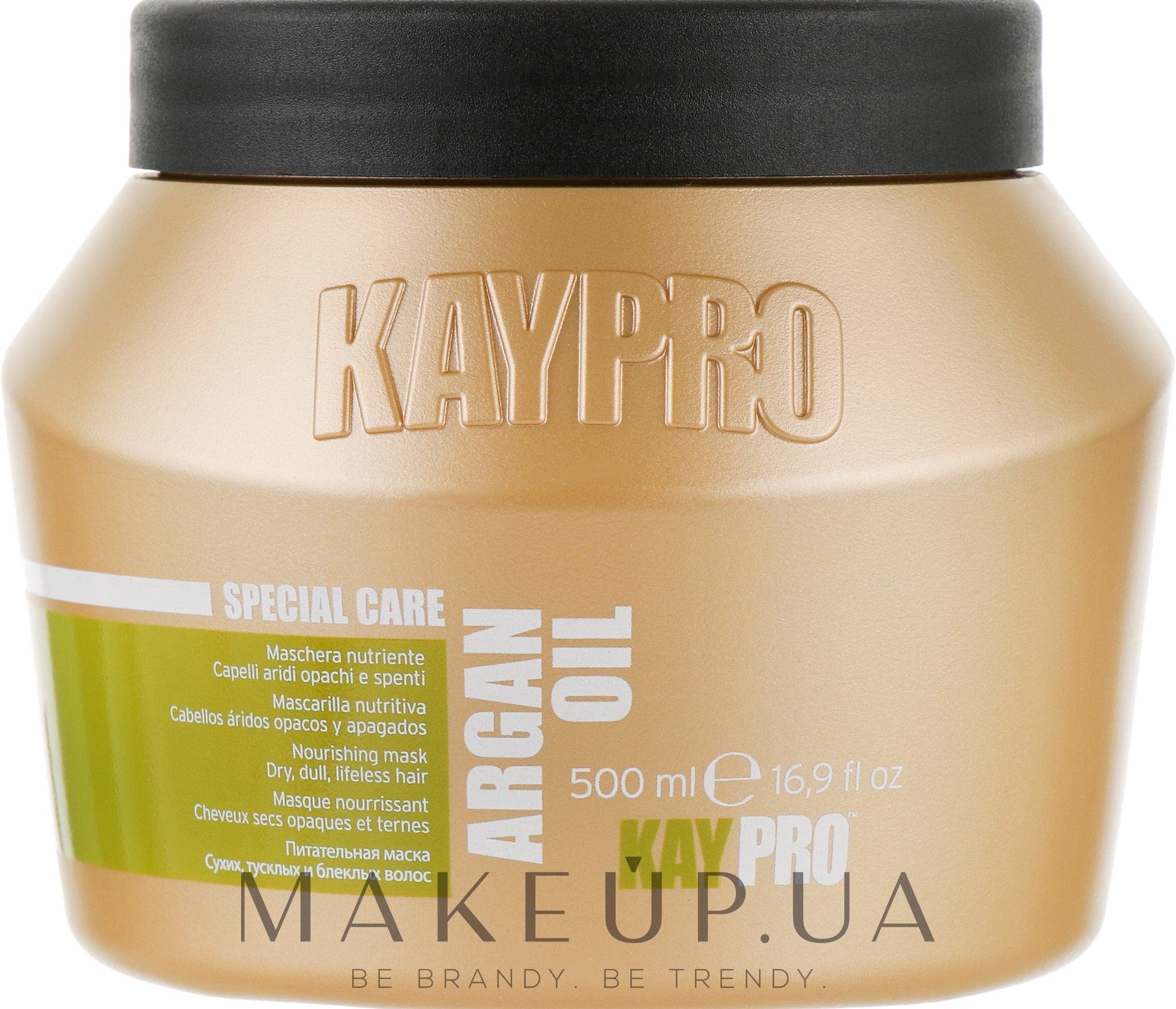 Питательная маска для волос с аргановым маслом - KayPro Special Care Nourishing Mask — фото 500ml