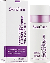 Крем для обличчя нічний омолоджувальний "Актив-Плюс" - SkinClinic Activ-Plus Night Cream — фото N2