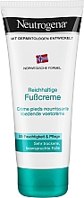 Парфумерія, косметика Крем для сухої шкіри ніг - Neutrogena Fusscreme Foot Cream